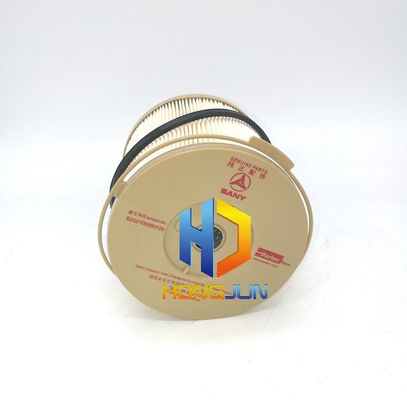 Bahan bakar Sany suku cadang B22210000729 Elemen Filter Penyedot Minyak Excavator