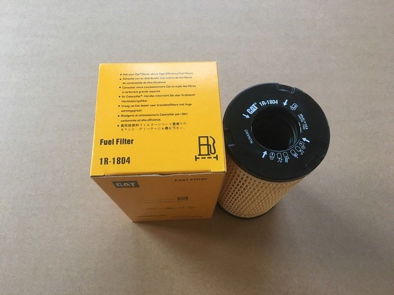 Filter bahan bakar Caterpillar berkinerja tinggi, 1R1804 Bagian mesin asli