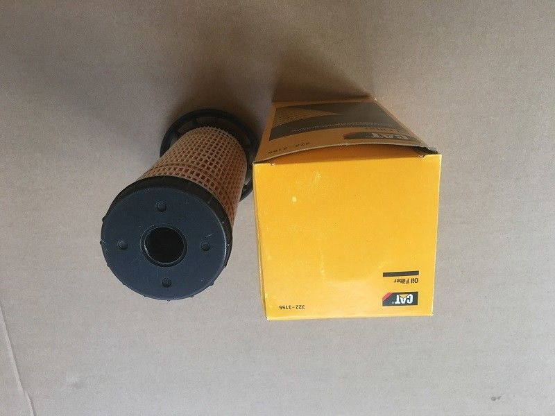 Bahan bakar pelumas Caterpillar Filter Element Excavator Bagian mesin L9155 3223155