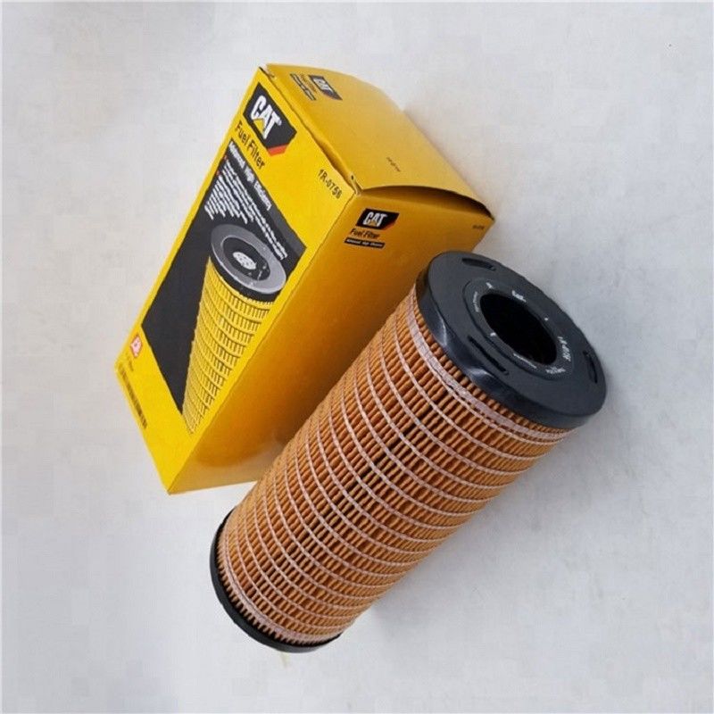 Filter bahan bakar berkualitas tinggi untuk mesin diesel 1R0756 untuk Caterpillar