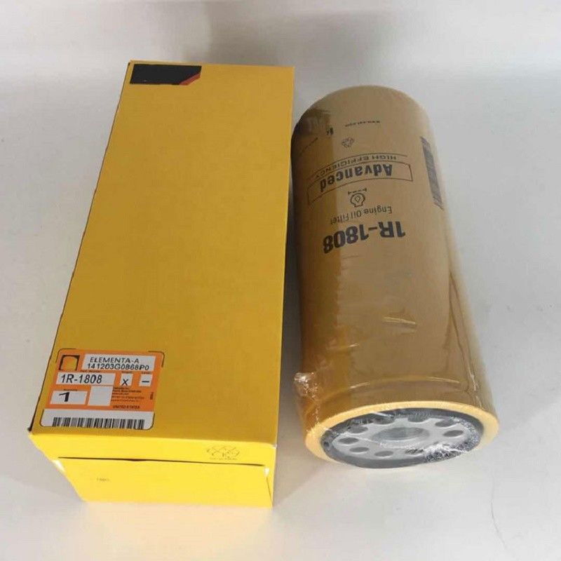 Penggali Mesin Diesel Filter Minyak Setara Alternatif 1R1808 untuk Caterpillar