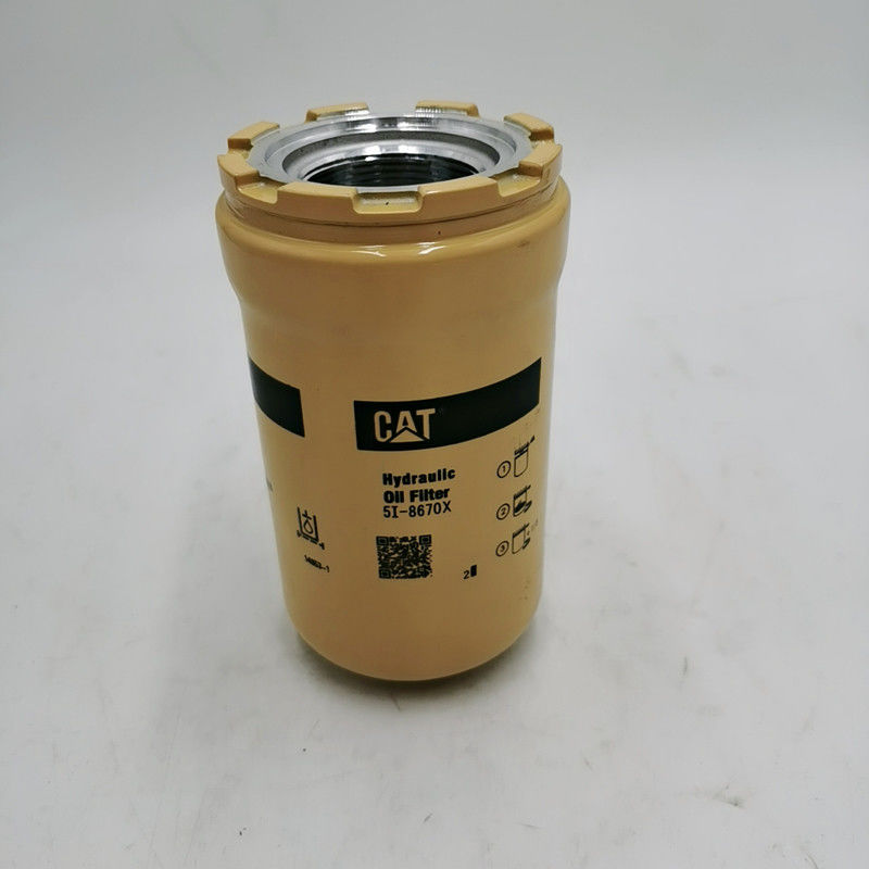 Filter minyak mesin diesel setara alternatif berkualitas tinggi 5I-8670X untuk Caterpillar