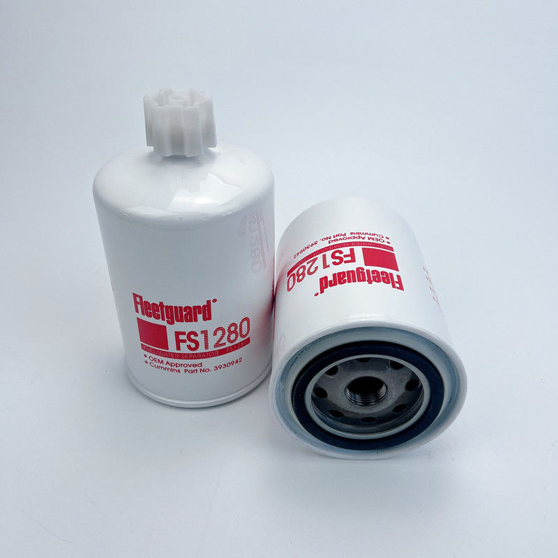 Filter bahan bakar Filter mesin FS1280 Bagian truk untuk Cummins