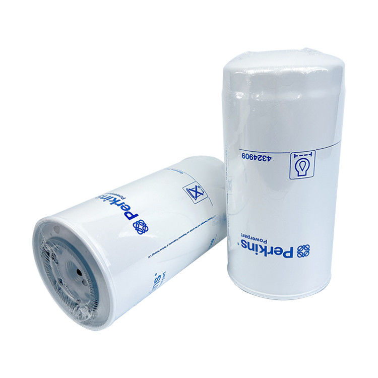 Bagian pengganti mesin diesel Perkins 2656F843 Filter bahan bakar untuk mesin konstruksi