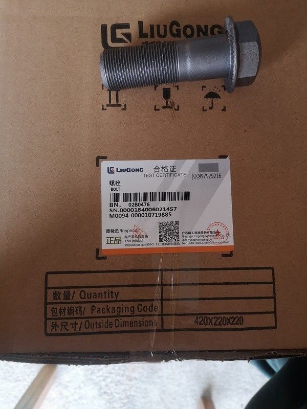 Retail Bolt Nut Bolt baja tahan karat 02B0476/02B0718/02B0353/00B0058/01B1387 Untuk Liugong