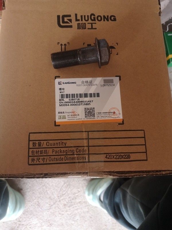 Retail Bolt Nut Bolt baja tahan karat 02B0476/02B0718/02B0353/00B0058/01B1387 Untuk Liugong