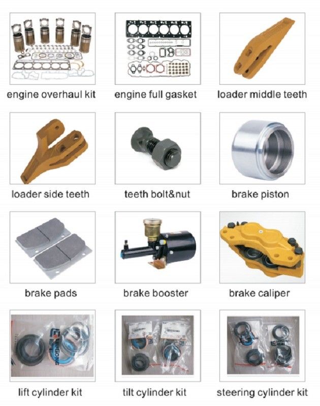 Pekerjaan Konstruksi Dust Ring 13B0196 Bolts Motor Grader Parts Untuk Liugong