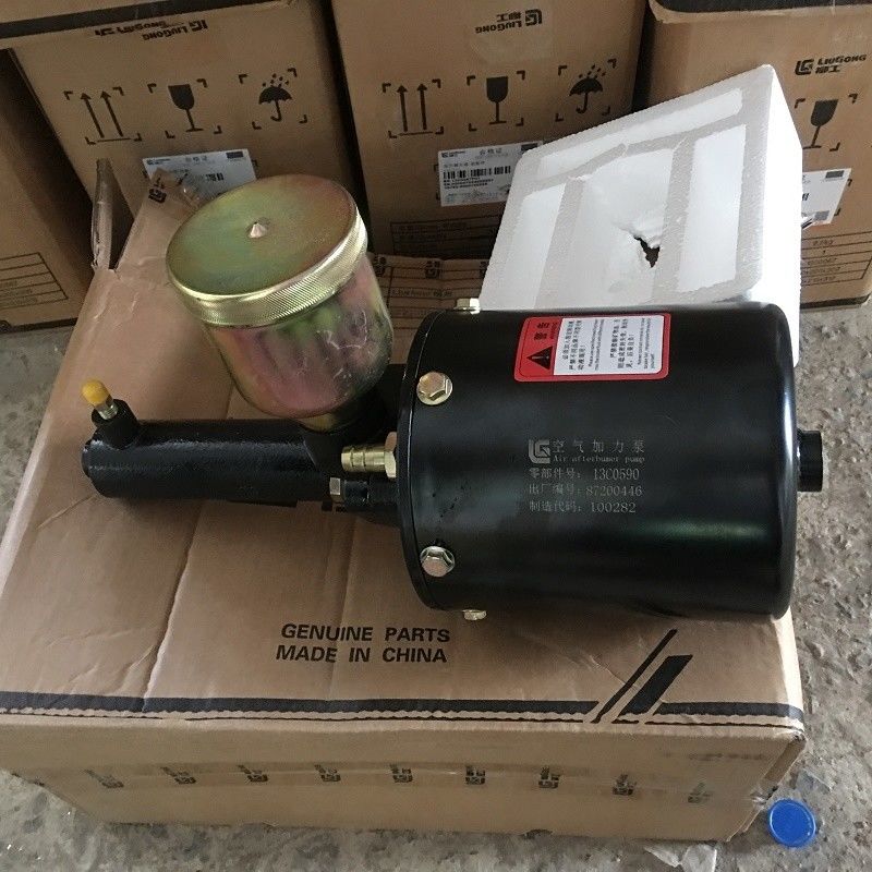 Pekerjaan Konstruksi Wheel Loader suku cadang Brake Booster Assistor 13C0590 Untuk Liugong