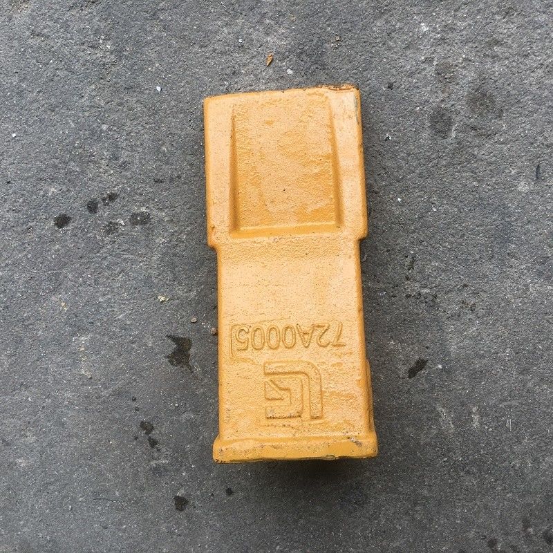 Mesin Mesin Bagian Excavator Wheel Loader Ember Gigi Sekop Gigi 850H 72A1681 72A1679 72A0005 Untuk Liugong