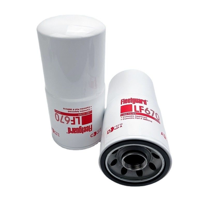 Filter pemisah air presisi tinggi LF670 LF777 LF3000 Untuk Cummins