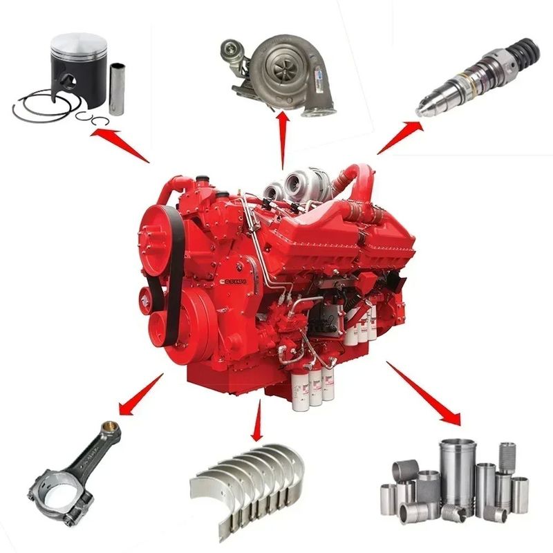Mesin bengkel mesin pemeliharaan Bagian HX55 3593608 4352297 Turbocharger untuk QSM11