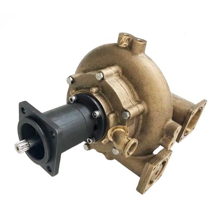 Bagian Mesin Konstruksi Asli 3393018 4314820 Pompa Air Laut Untuk Generator Mesin Diesel KTA50