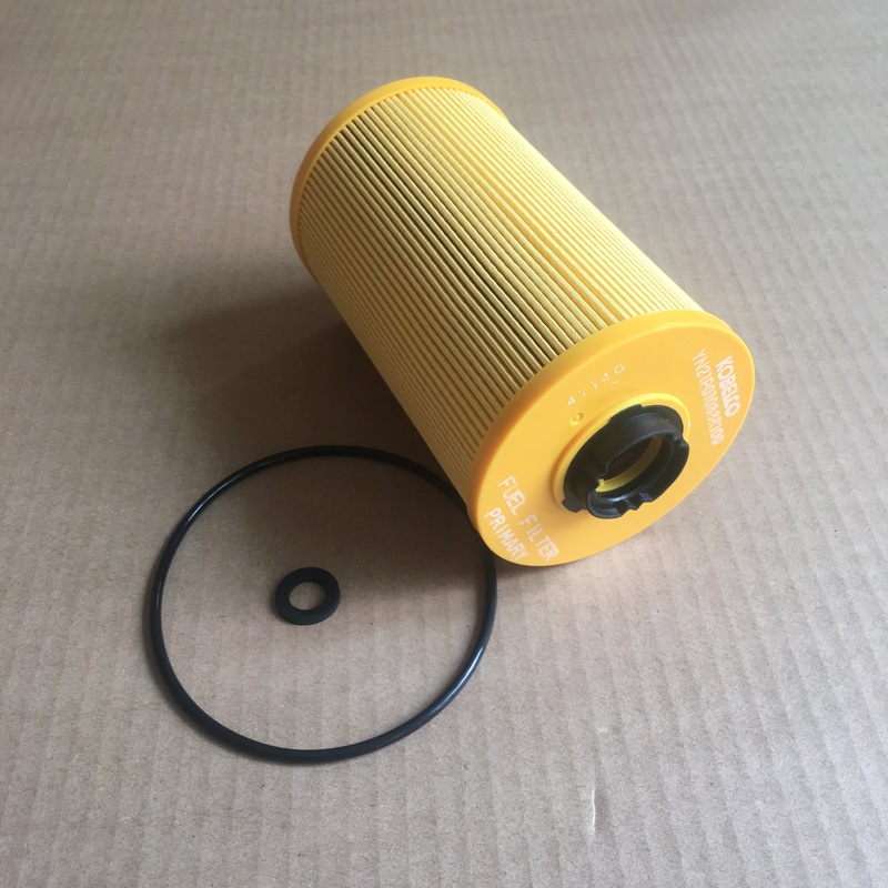 Suku Cadang Elemen Filter Bahan Bakar YN21 P01088R100 Kobelco Asli Orisinal