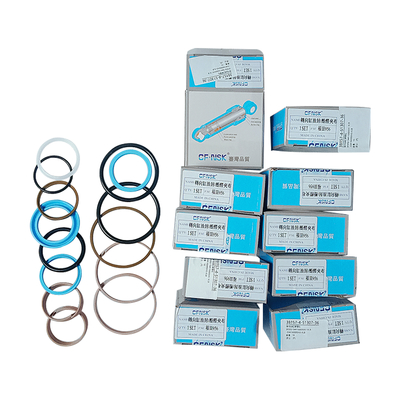 Original Lovol Wheel Loader 956 Spare Parts Steering Cylinder Oil Seal untuk pemeliharaan